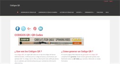 Desktop Screenshot of codigos-qr.com