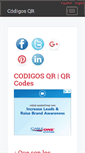 Mobile Screenshot of codigos-qr.com